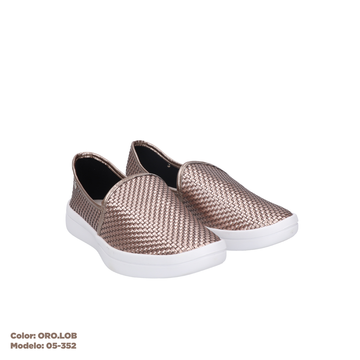 Tenis Dama Oro.Lob 05-352