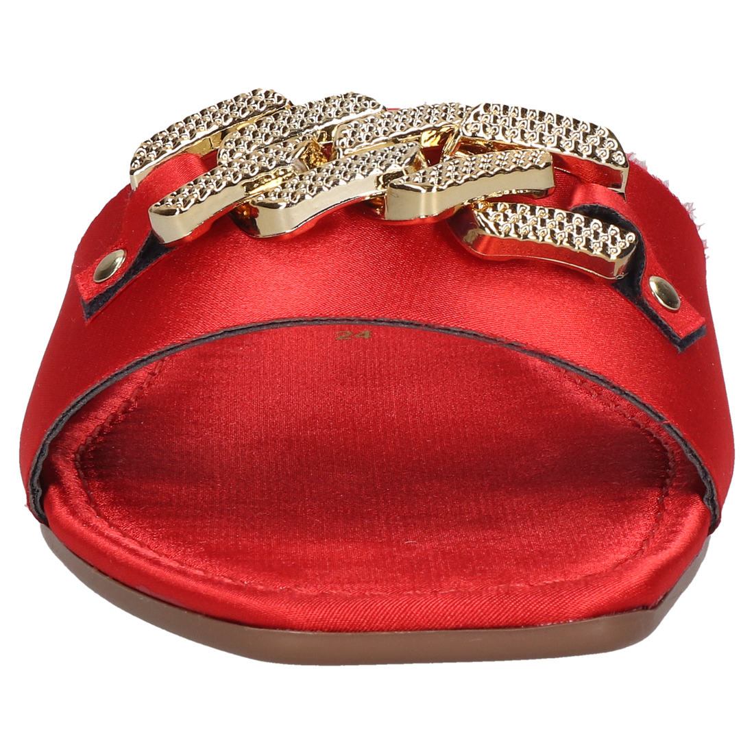 Sandalia De Piso Dama 08-O-2431 Rojo