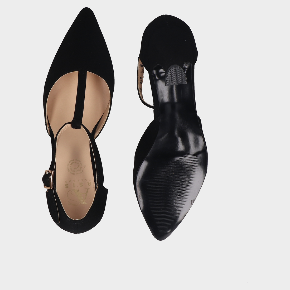 Zapatillas 09-Dk 191 B.Negro