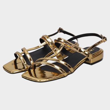 Sandalia Tacon Dama 09-Rl 42083 Oro