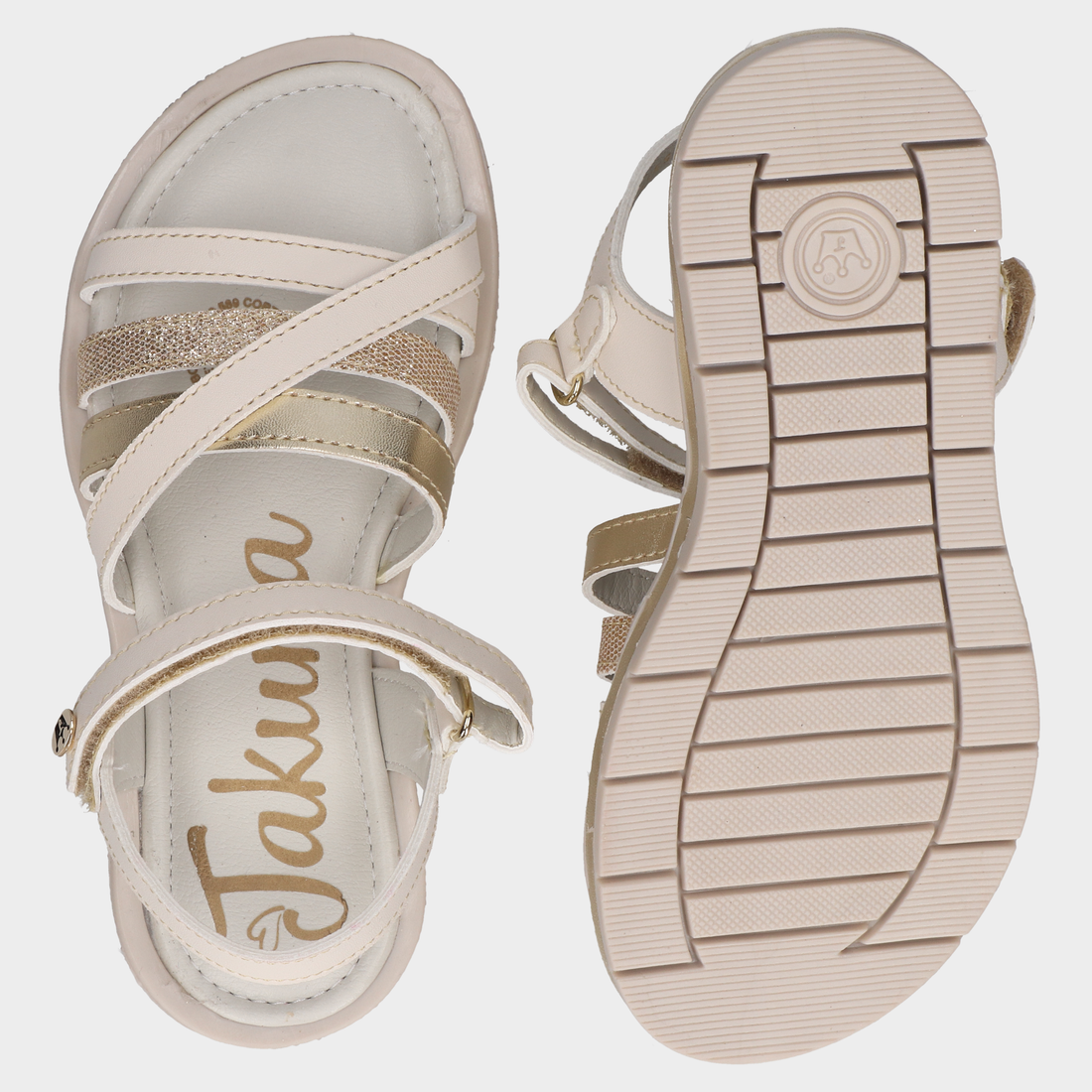 Huarache Infantil 102-J-255925 Latte