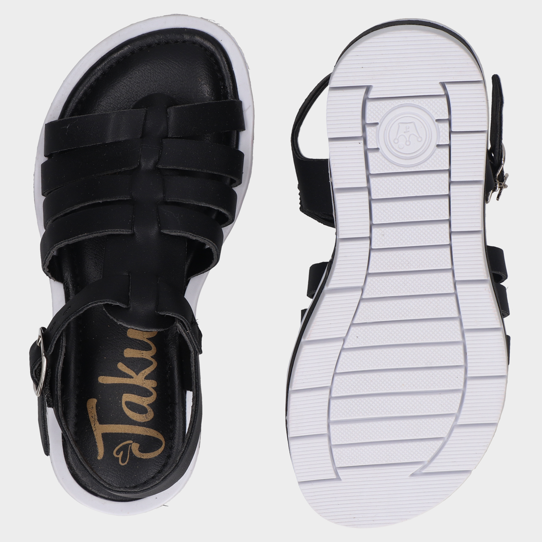 Huarache Infantil 102-J-255927 Negro