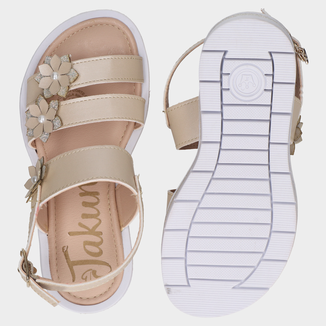 Huarache Infantil 102-J-255929 Nacar