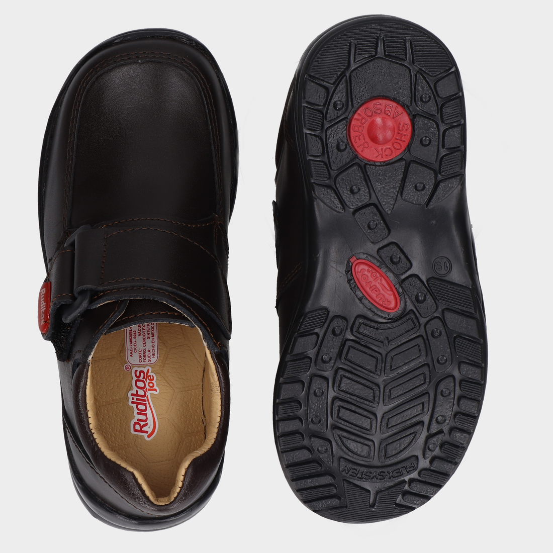 Calzado Escolar Infantil 102-R-1500 Chocolat