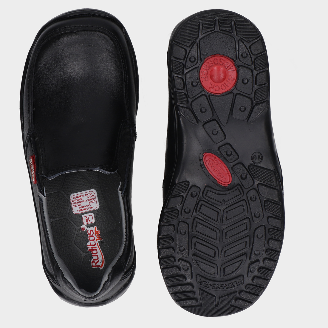 Calzado Escolar Infantil 102-R-1511-1 Negro