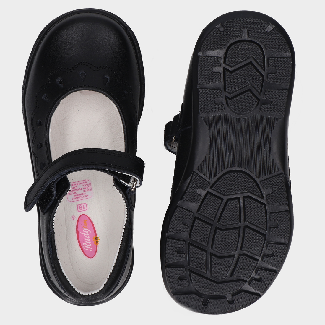 Calzado Escolar Infantil 102-R-204 Ngo