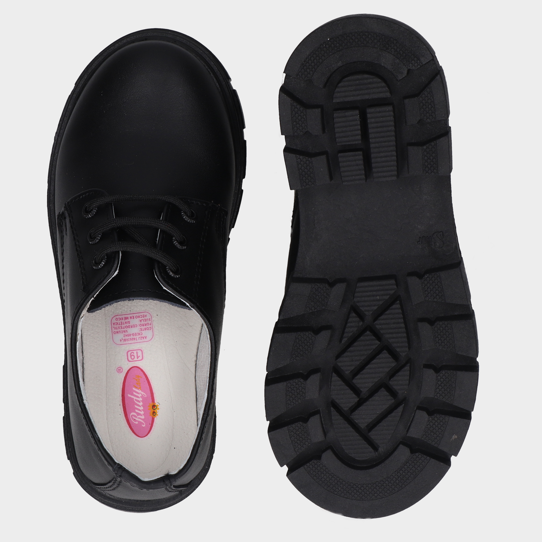 Calzado Escolar Infantil 102-R-440 Negro