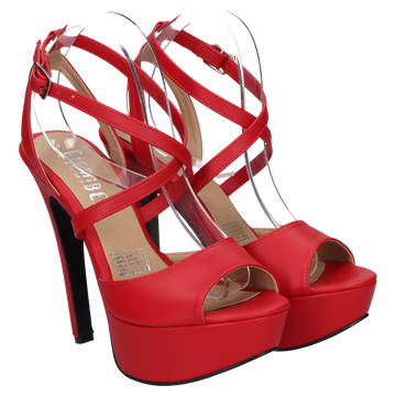 Sandalia De Tacon Dama 111-46608Cabsal Salsa