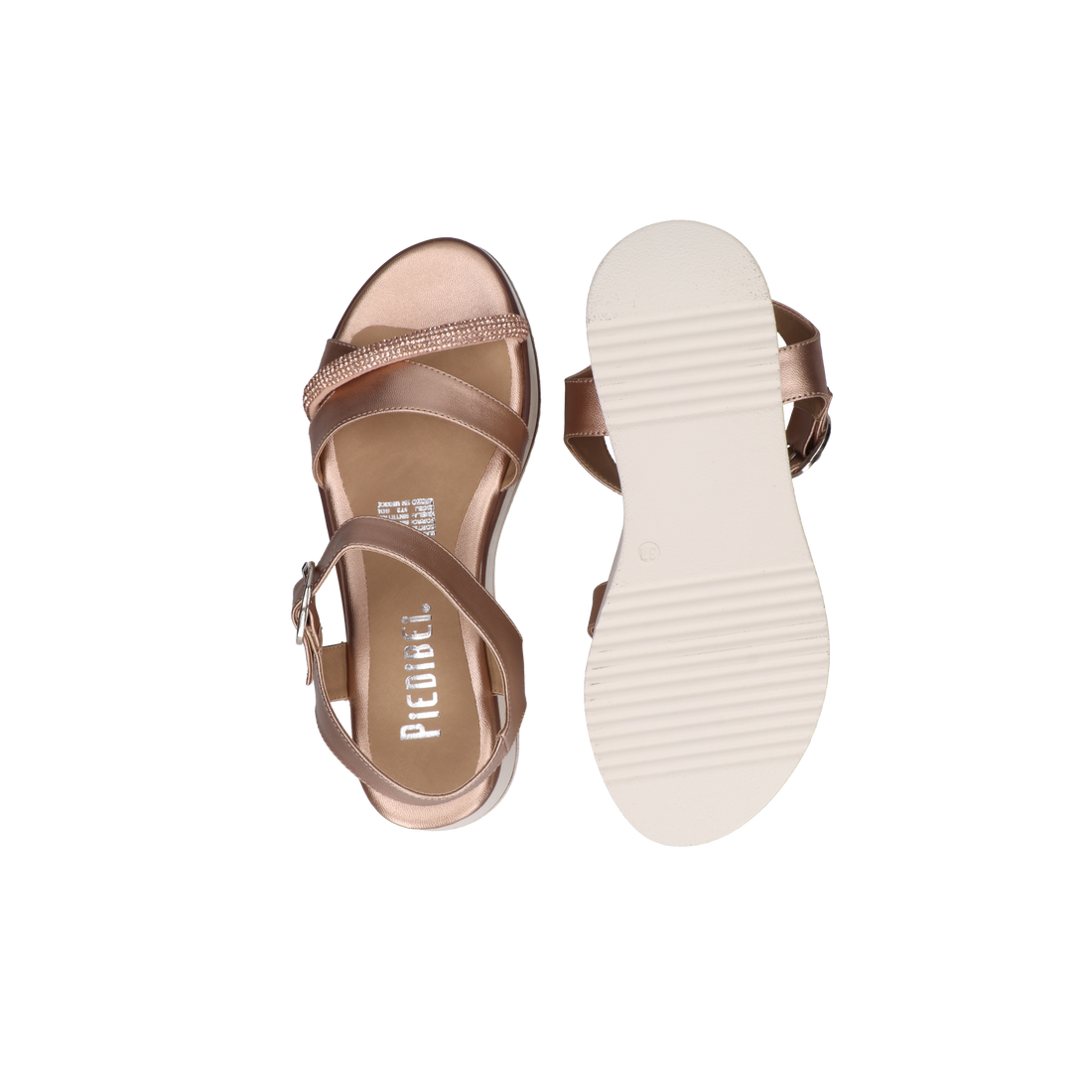 Sandalia De Plataforma Dama 111-64523Cabcir Circon