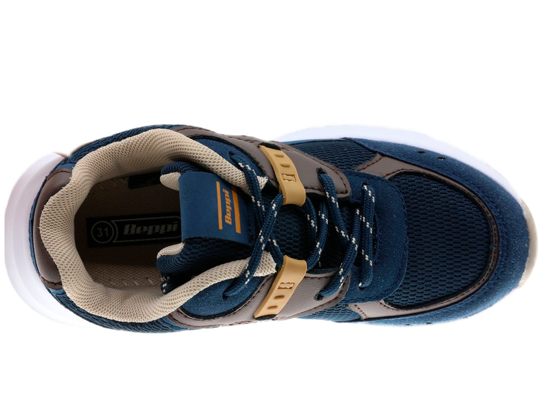 Tenis Infantil Niño 102-Bp-2192921 Mno/Cafe