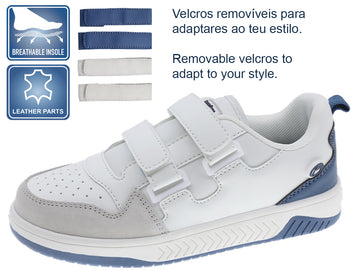 Tenis Casual 102-Bp-2207070 Bco/Mno