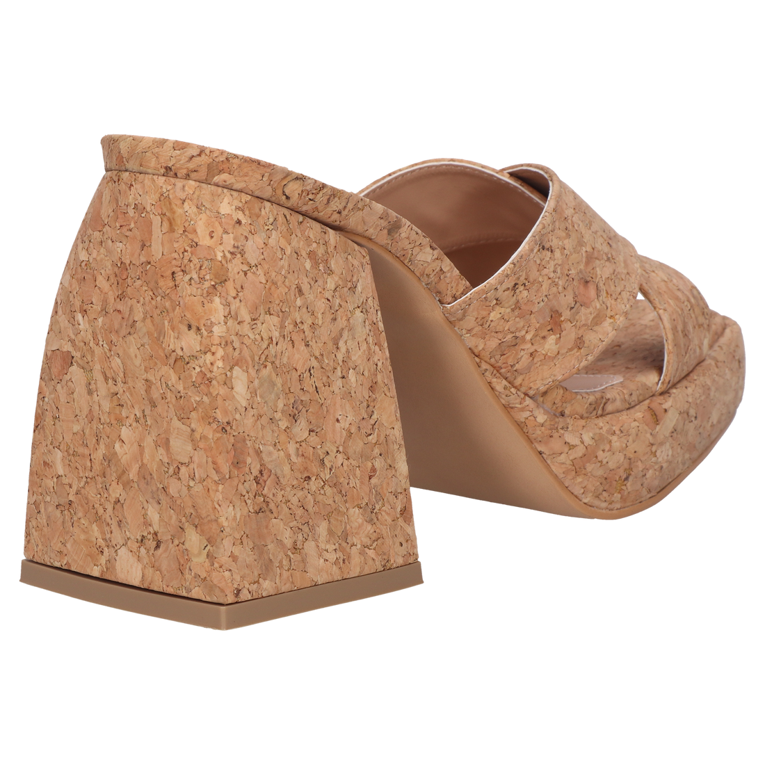 Sandalia Tacon Dama 50-T40607 Corcho