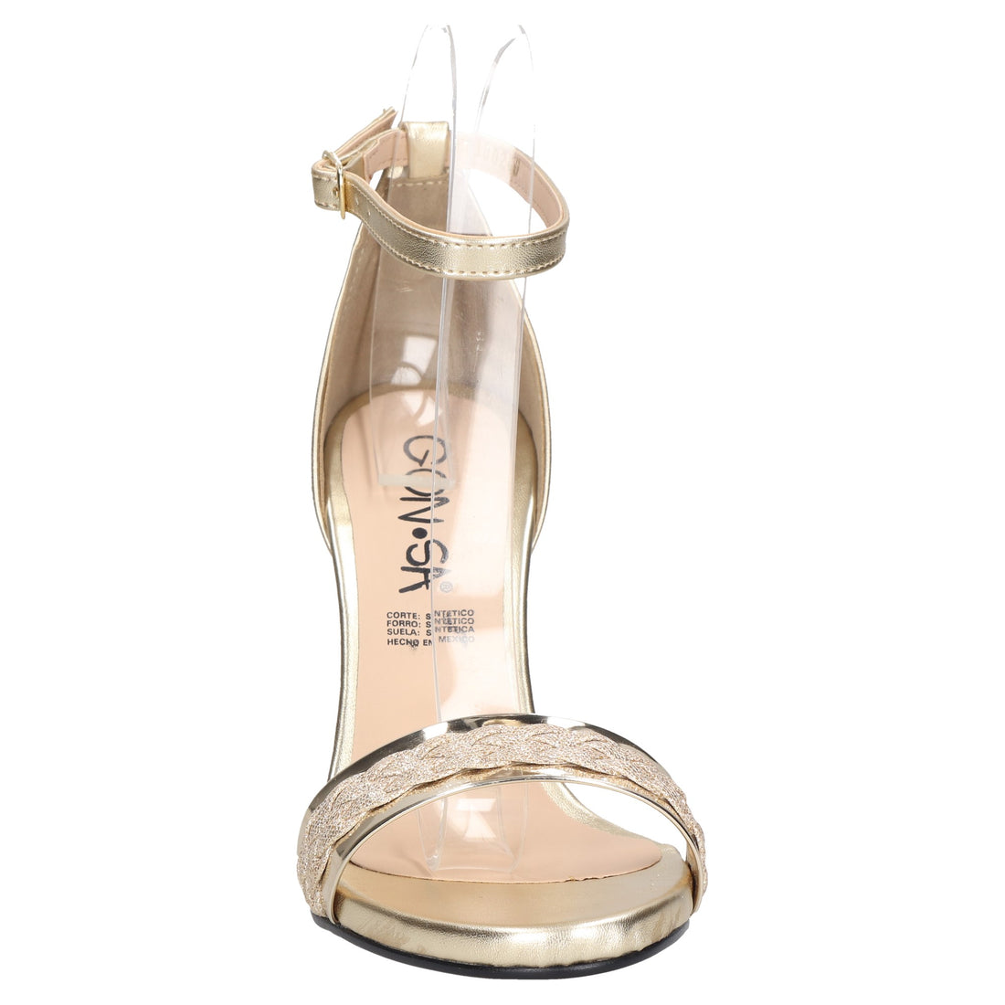 Sandalia De Tacon Dama 65-N013 Oro