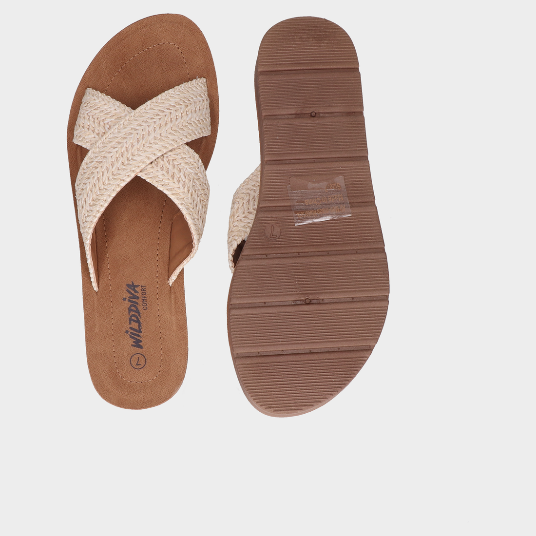 Sandalias 66-L Polabur-179 Beige