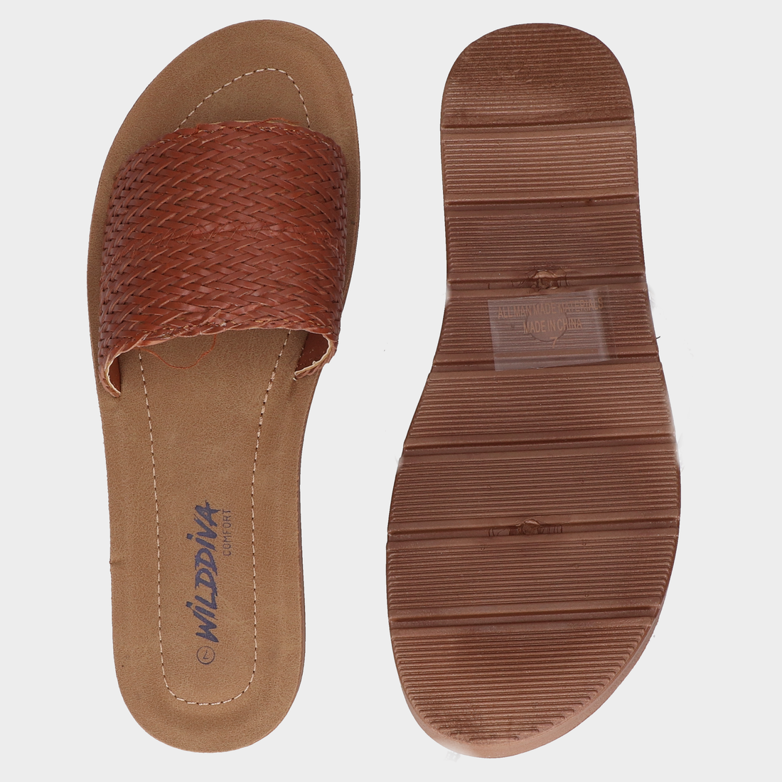Sandalias 66-L Polabur-184 Marron