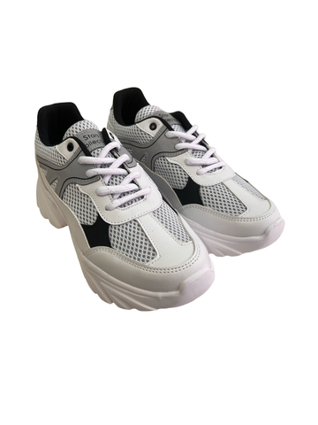 Tenis Dama 75-Du11173 Bco/Ngo