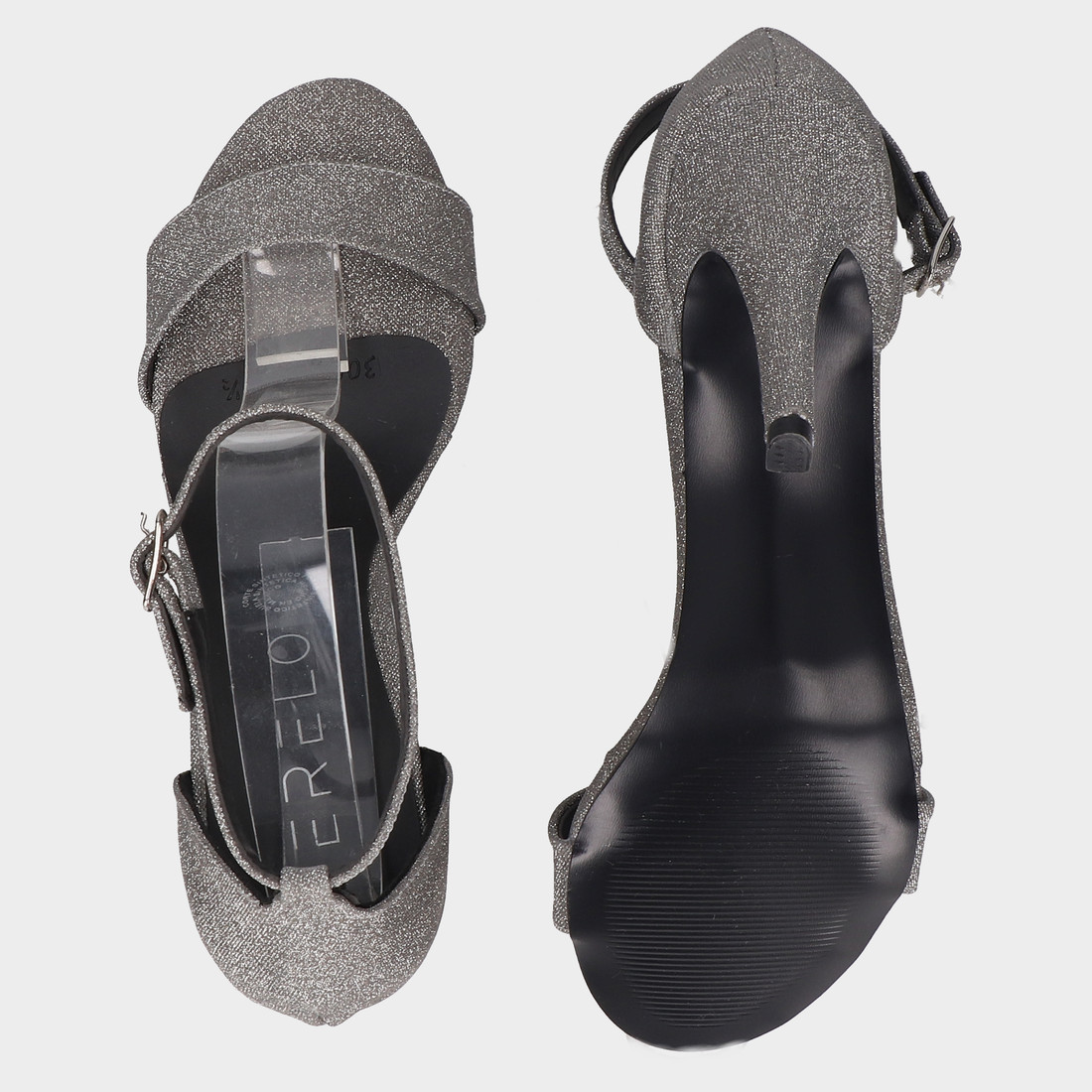 Sandalias 76-3002-Pe Inox