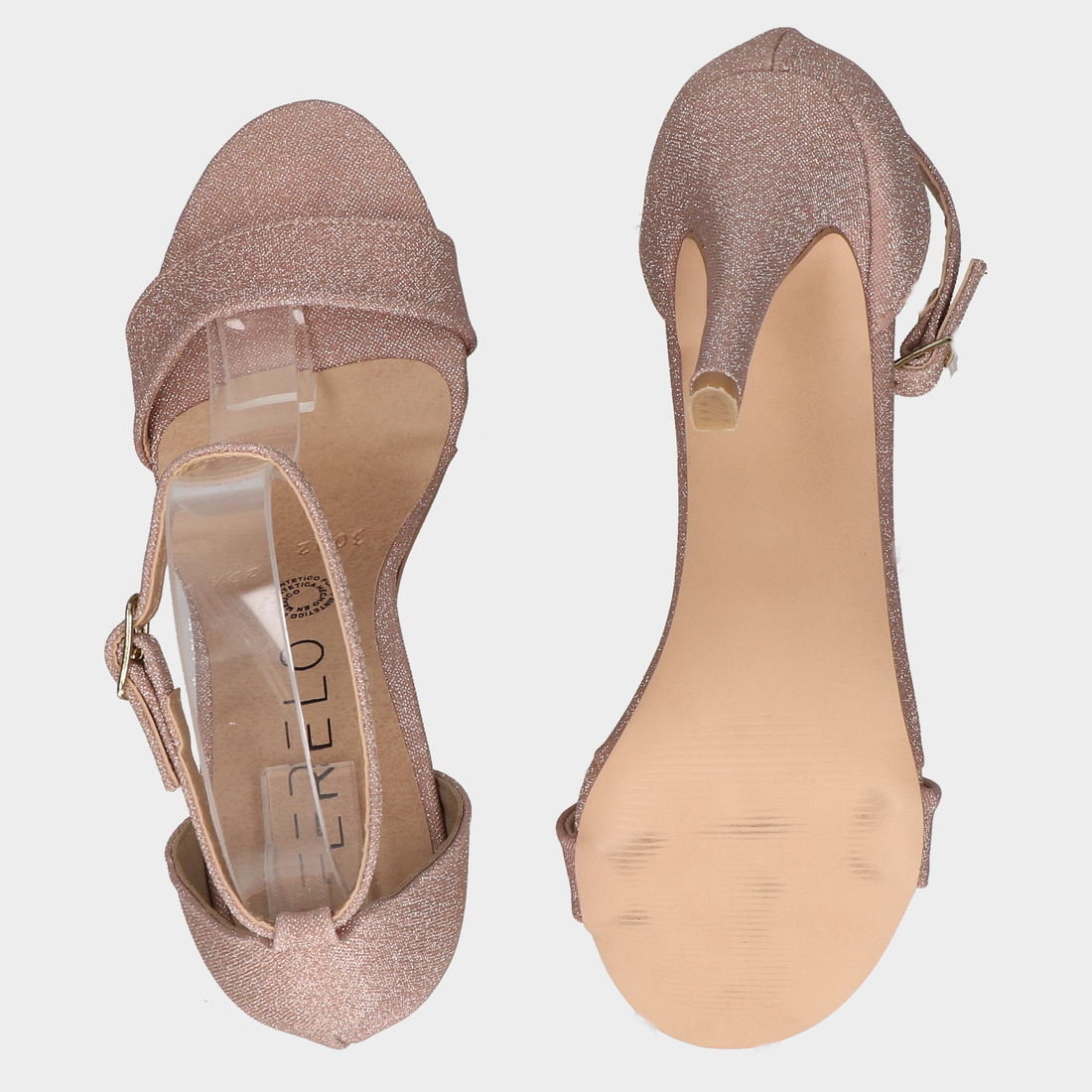 Sandalias 76-3002-Pe Oro.Rosa