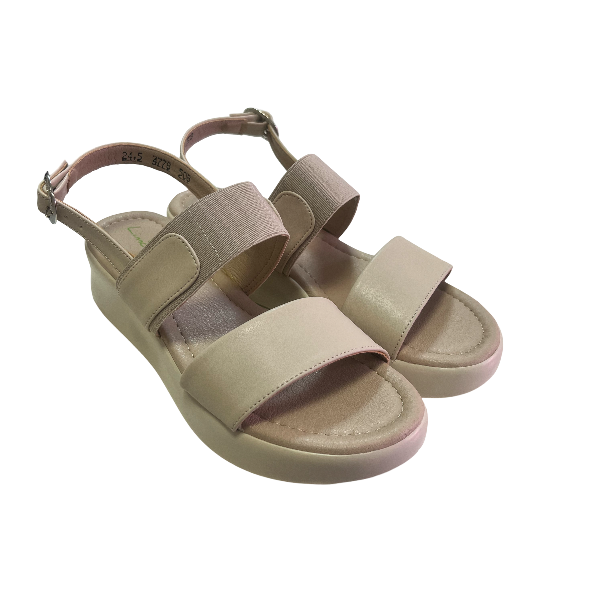 Sandalia Plataforma Dama 05-4778 Nude