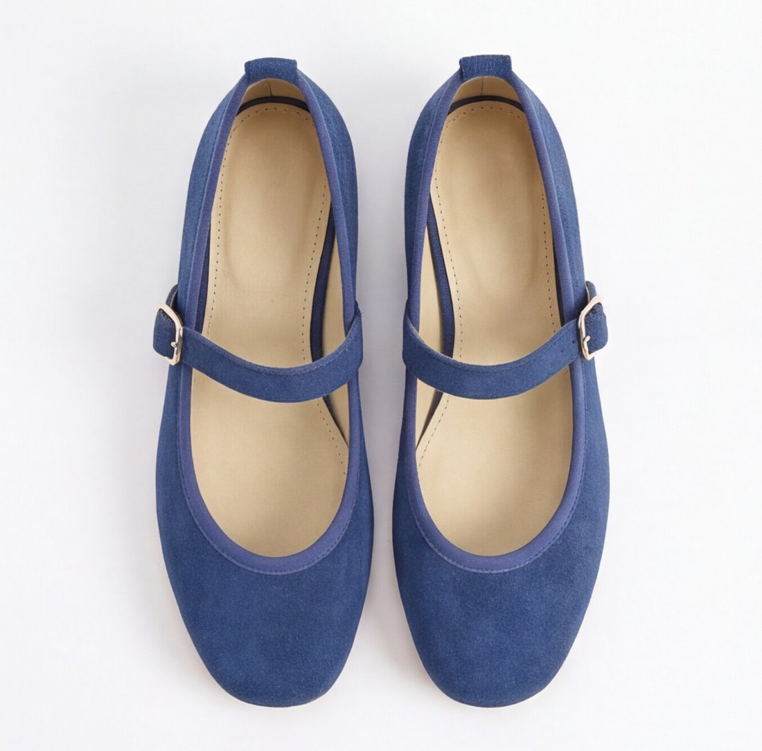 Balerina estilo Maryjane color Marino