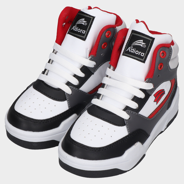 Tenis Infantil 102-Ad-1654 Bco/Rjo