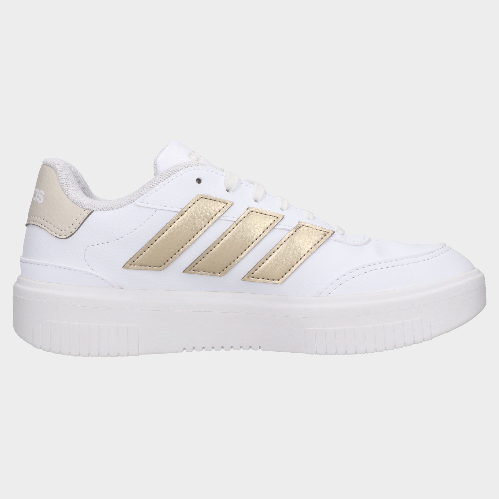 Tenis Adidas Courtblock Bold para Mujer 102-Adi-Ji2203 Bco/Oro