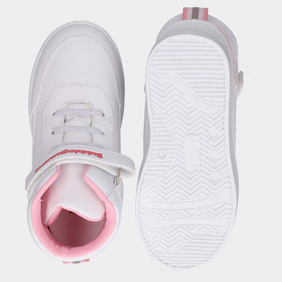 Tenis Infantil 102-Bg-25115316 Bco/Rsa