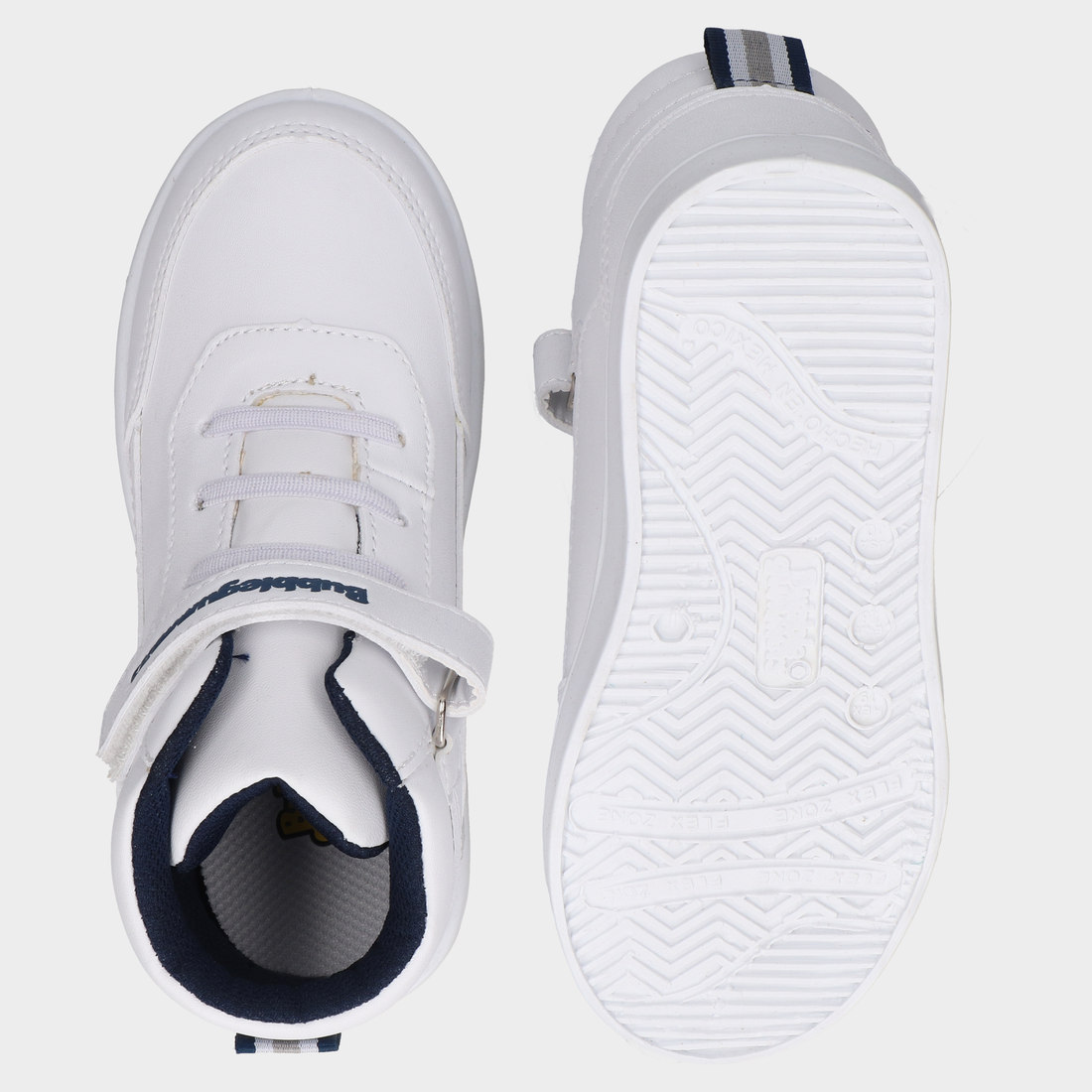 Tenis Infantil 102-Bg-25119316 Bco/Mno