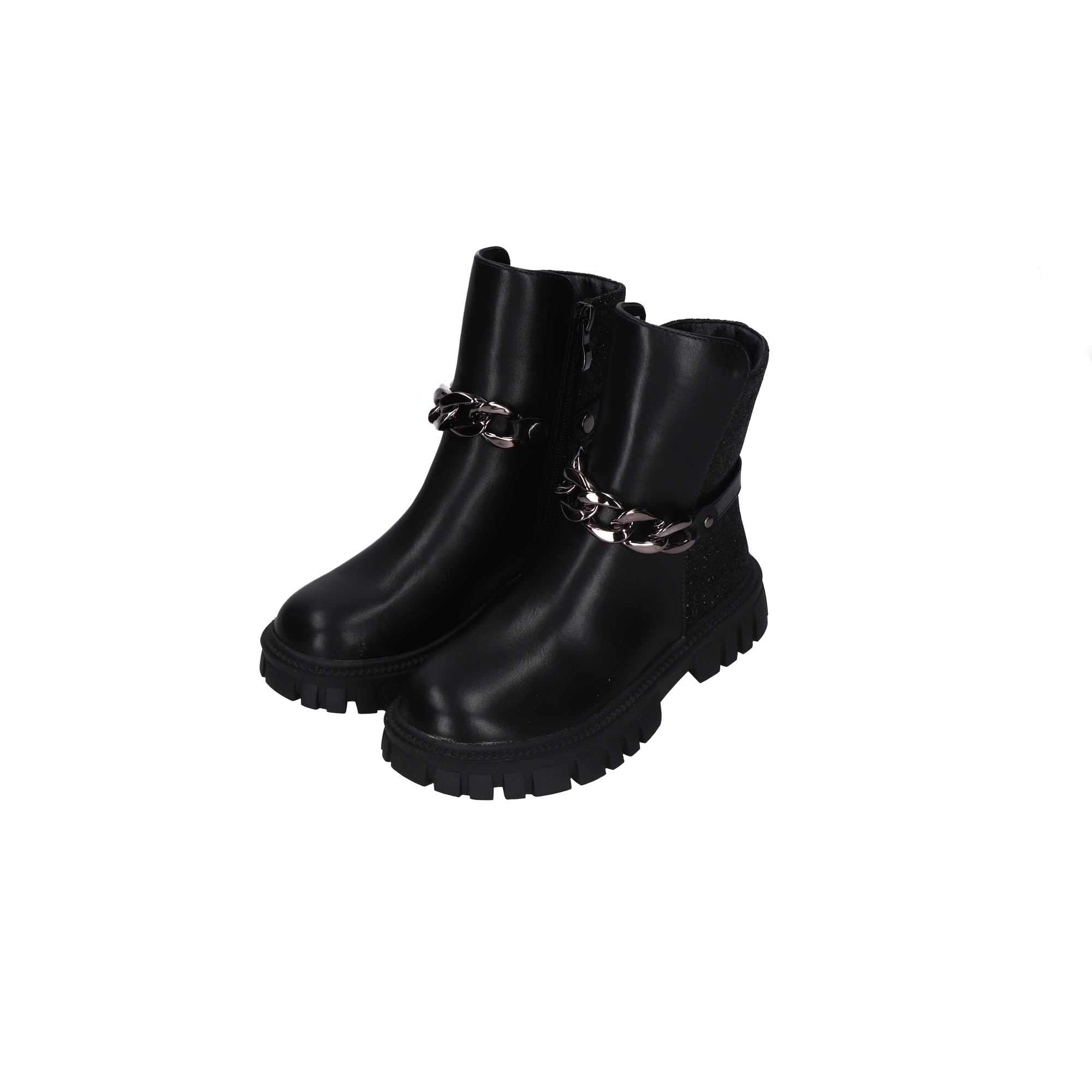 Bota Infantil Niña 102-Bp-2195220 Negro