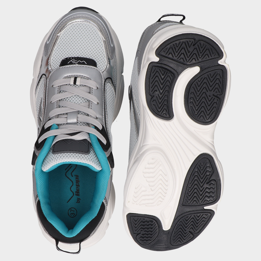 Tenis Deportivo  Dama 102-Bp-D2212532 Gris