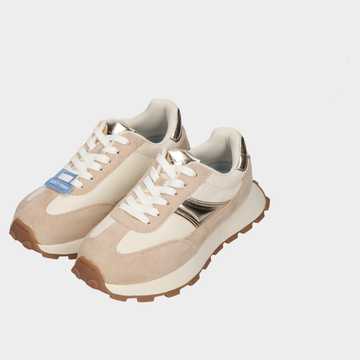 Tenis Casual Dama 102-Bp-D2214370 Beige