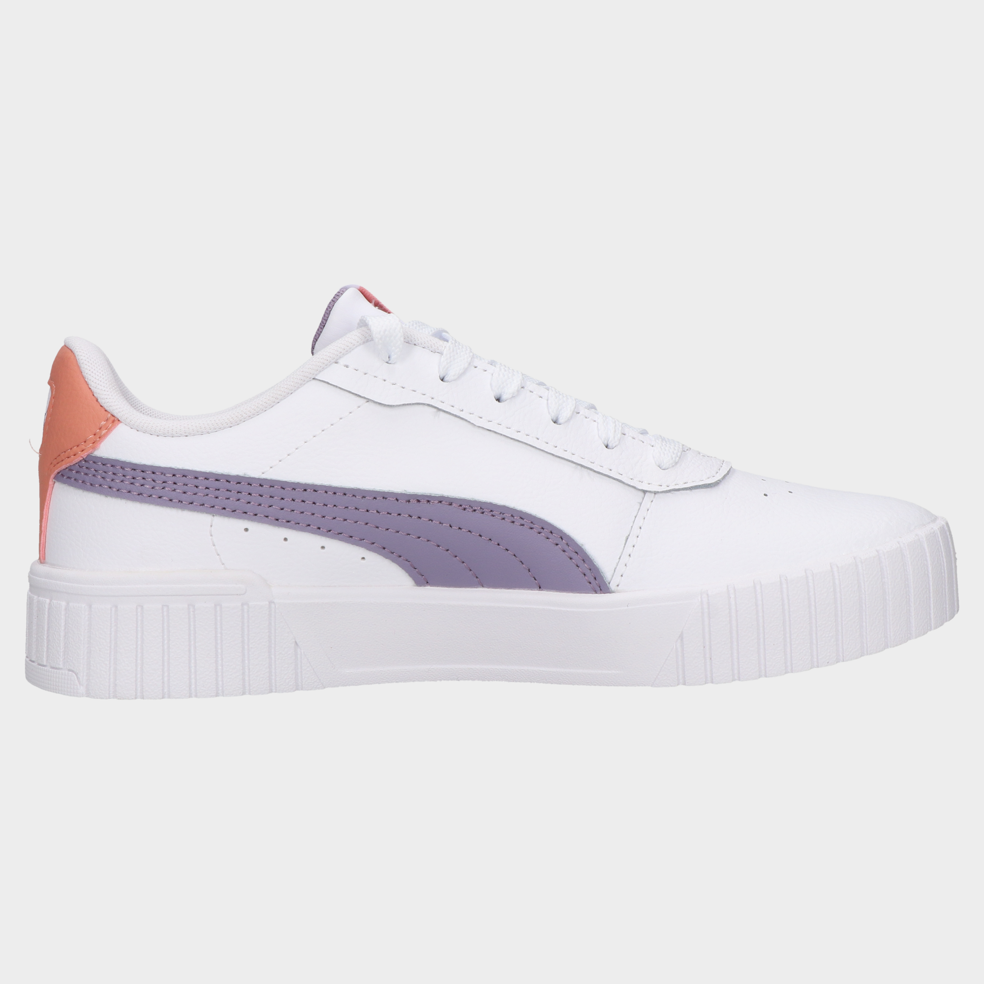 Tenis Puma Carina 2.0 Juvenil 102-Pum-38618520 Bco/Lil