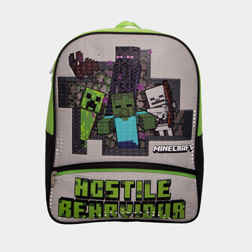 Mochila infantil Minecraft hostile behavior
