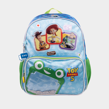 Mochila infantil Toy Story 5 con Woody Buzz y Jessie