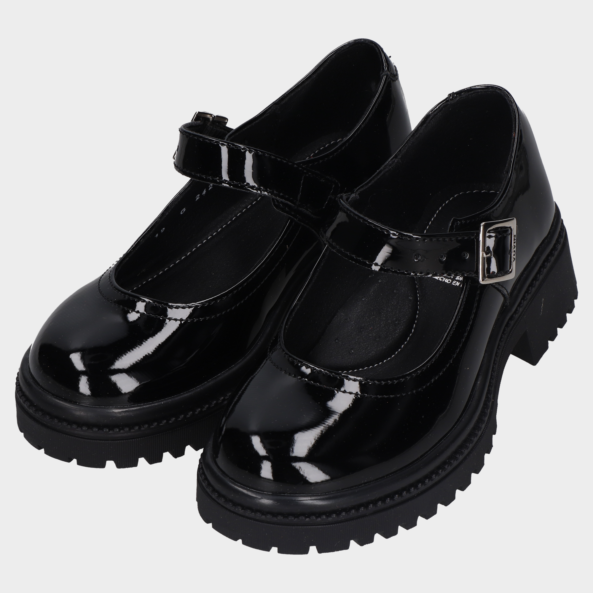 Calzado Escolar Infantil 102-Yu-24270 Negro