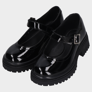 Calzado Escolar Infantil 102-Yu-24270 Negro