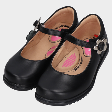 Calzado Escolar Infantil 102-Yu-24281-1 Negro