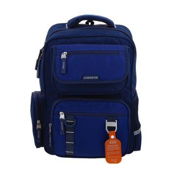Mochila escolar para primaria  color azul marino