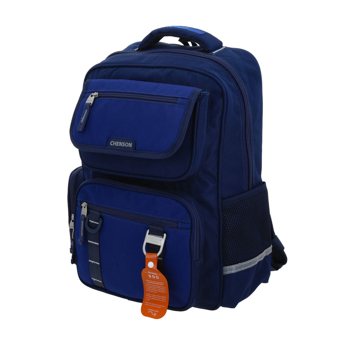 Mochila escolar para primaria  color azul marino