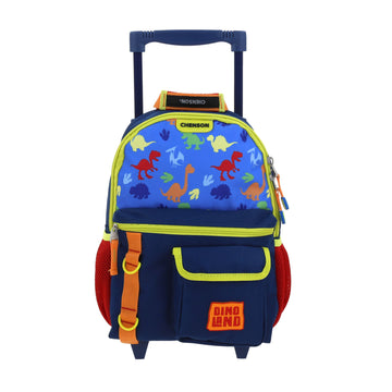Mochila con ruedas para kínder dinosaur