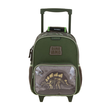 Mochila con ruedas dinosaurios para primaria