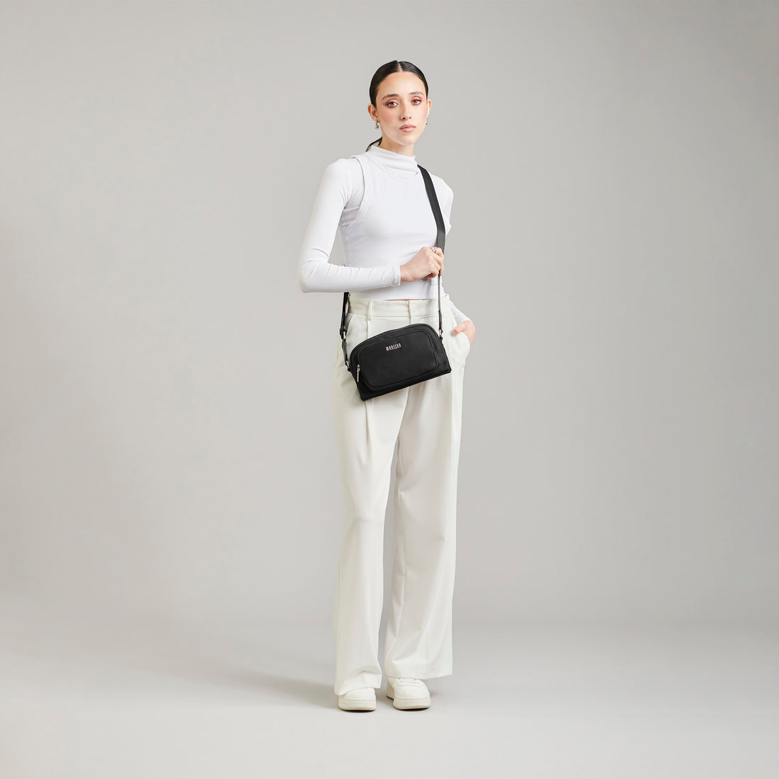 Bolsa Cross Body Dama 109-Ch-Md25051-3 Negro