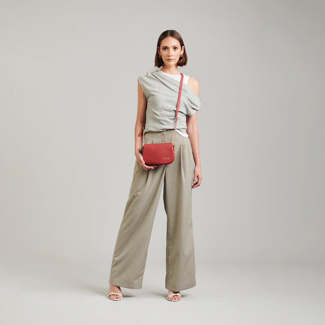 Bolsa Dama 109-Ch-Md25130-R Rojo