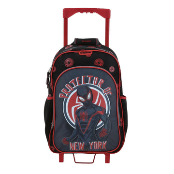 Mochila con ruedas para primaria de Miles Morales New York Protector