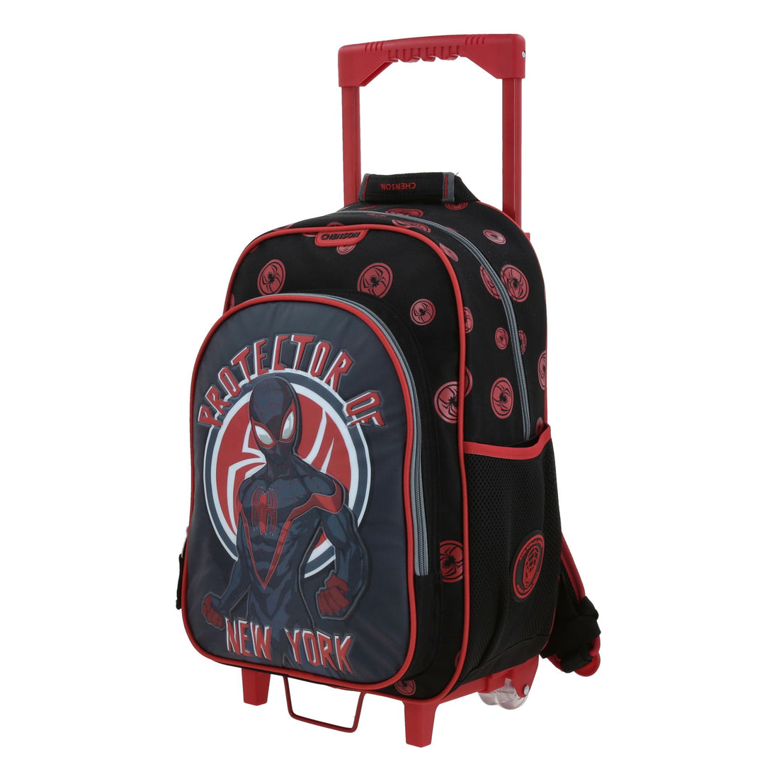 Mochila con ruedas para primaria de Miles Morales New York Protector