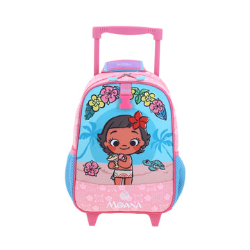 Mochila con ruedas para kínder baby Moana Disney Princesas