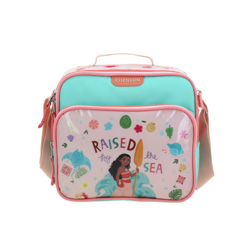 Lonchera escolar para primaria Moana Rinsed in sea con asa y correa ajustable