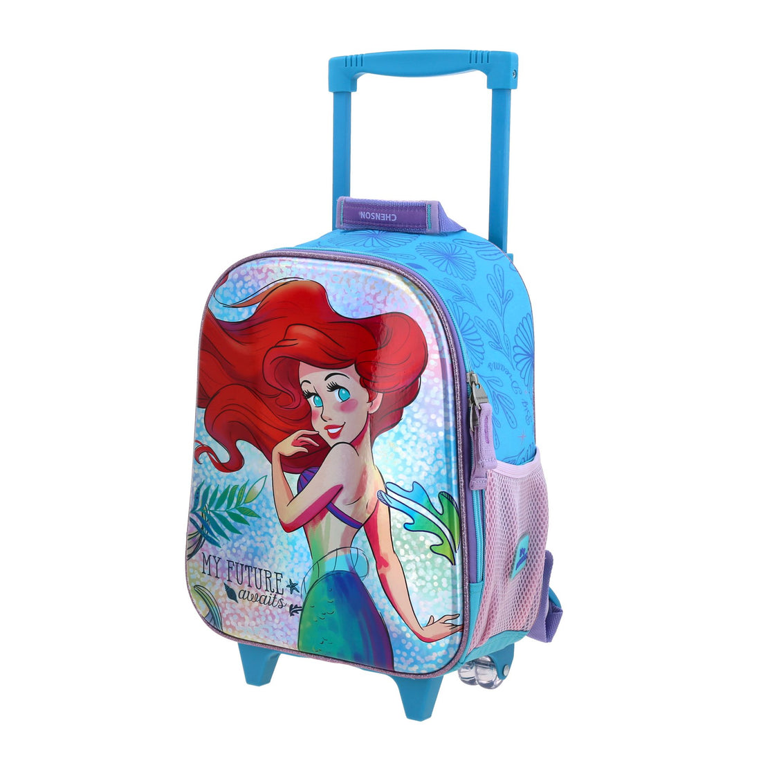 Mochila con ruedas para kínder de Ariel - La Sirenita