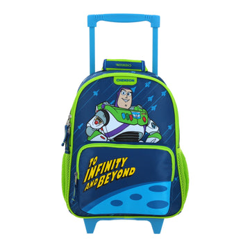Mochila con ruedas para kínder de Toy Story con asa telescópica y compartimentos