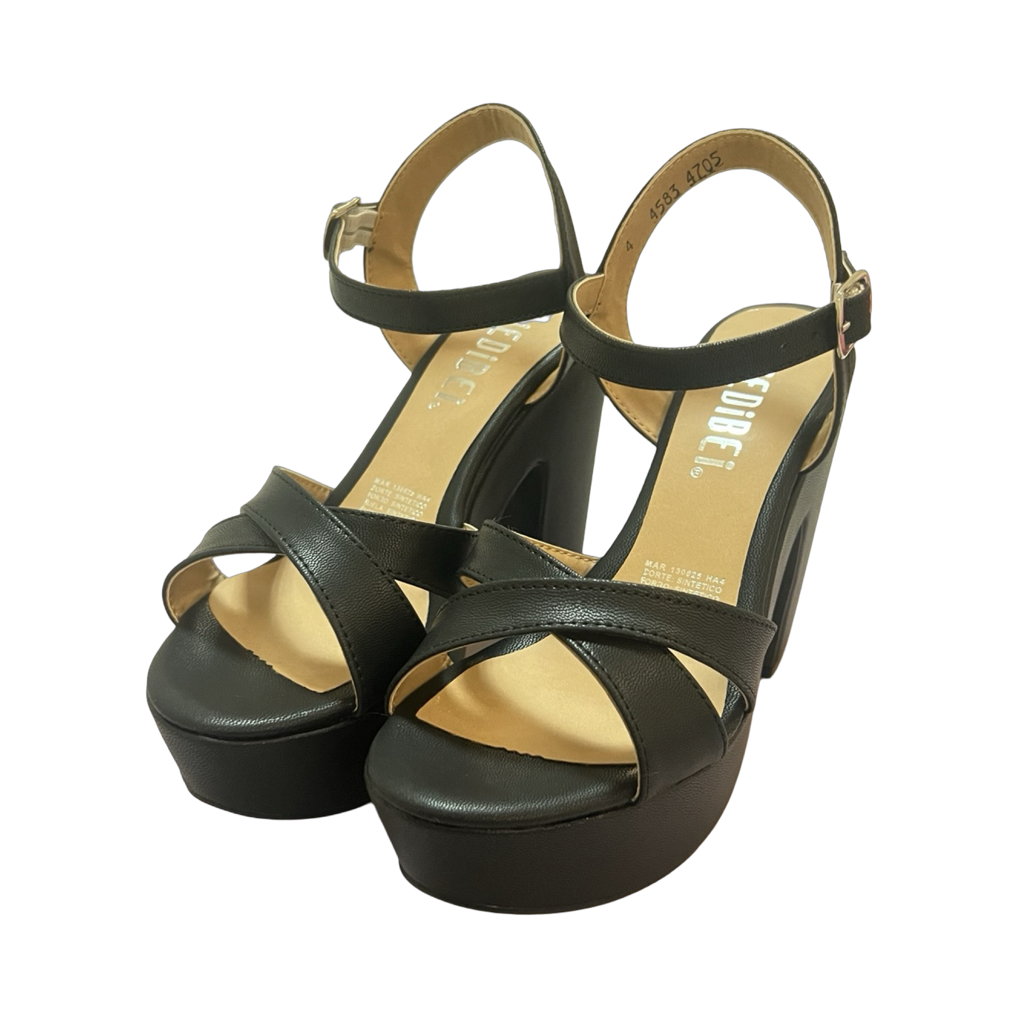 Sandalias 111-4583Cabngo Negro